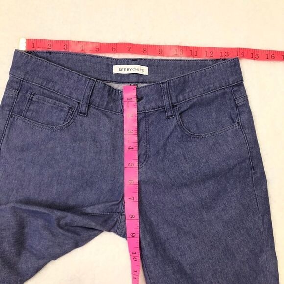 𝅺chloe SEE by CHLOE Crop Jeans - Picture 7 of 8